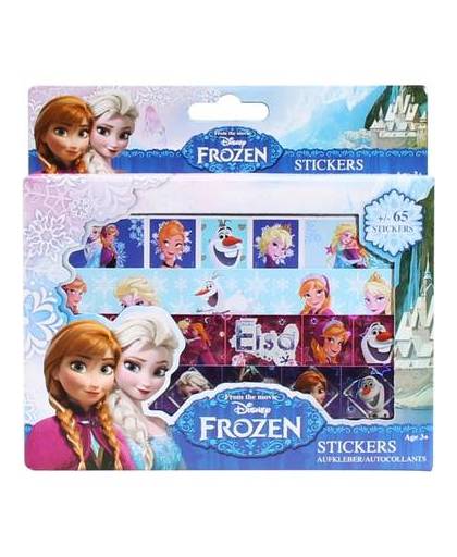 Frozen sticker box met 4 vellen