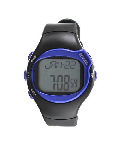 Digitaal Unisex Horloge met Calorieën Hartslagmeter