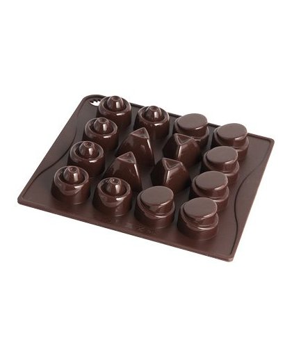 Dr. Oetker chocoladevorm 16 Classics Confisserie - 18 x 17 cm - siliconen