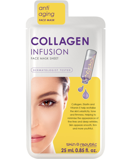 Skin Republic - Collagen Infusion Face Sheet Mask