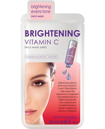 Skin Republic - Brightening Vitamin C Face Sheet Mask