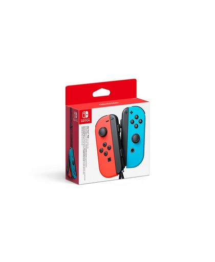 Nintendo Switch Joy-Con Controller Pair - Neon Red (L) & Neon Blue (R)