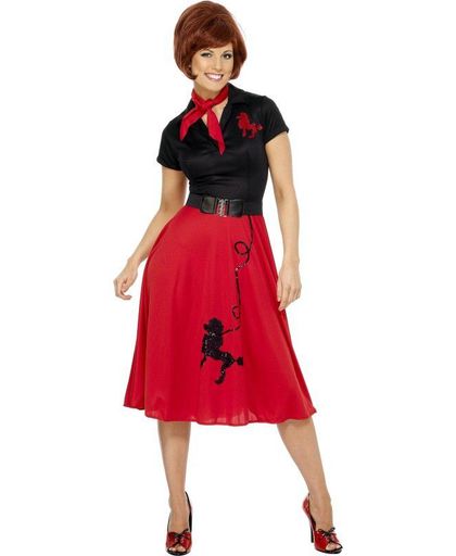 Smiffys - 50s Style Poodle Costume - X-large (30814XL)
