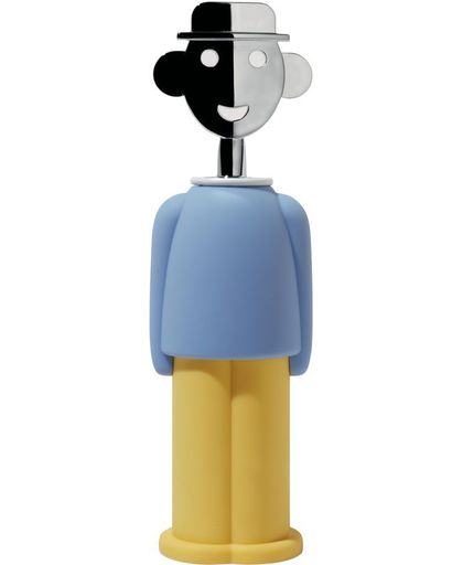Alessi - Alessandro M. Corkscrew - Light Blue and Yellow