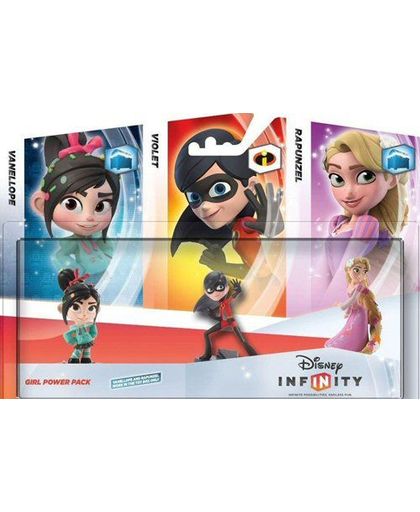 Disney Infinity Girl Power Pack (Rapunzel, Vanellope, Violet)