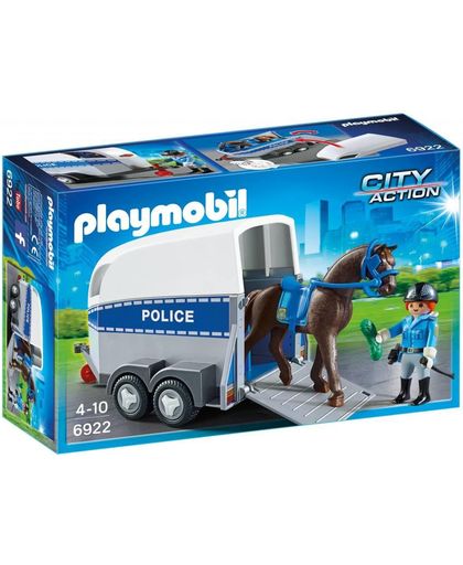 Playmobil - Police with Horse and Trailer (6922)