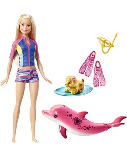 Barbie - Dolphin Snorkel Doll (FBD63)