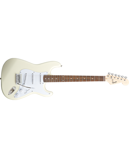 Squier By Fender - Bullet Stratocaster - Electric Guitar (Arctic White)