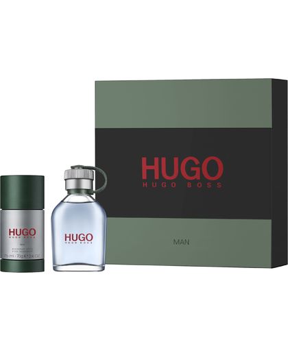 Hugo Boss - Hugo Man EDT 75 ml + Deo stick 75 ml - Giftset
