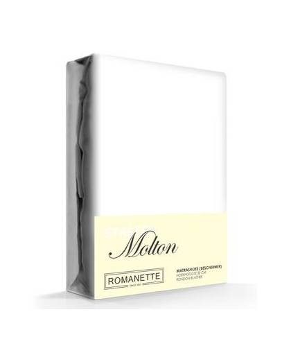 Multiform molton stretch hoeslaken romanette-140/150 x 200/210/220 cm