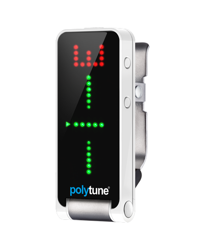 TC Electronic - Polytune Clip - Clip-On Tuner For Guitar (White)