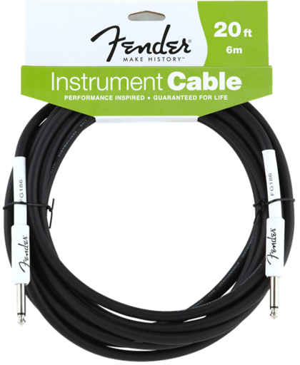 Fender - Performance Series - Straight/Straight Instrument Jack Cable (6,0 m)