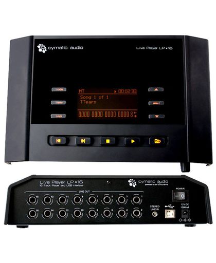 Cymatic Audio - LP-16 - Digital Audio Live Player & USB Interface