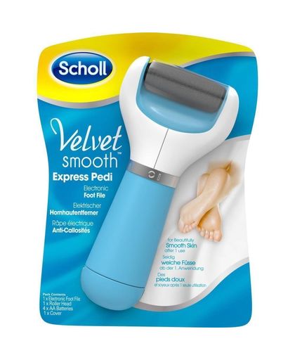 Scholl - Velvet Smooth Express Pedi Electronic Foot File
