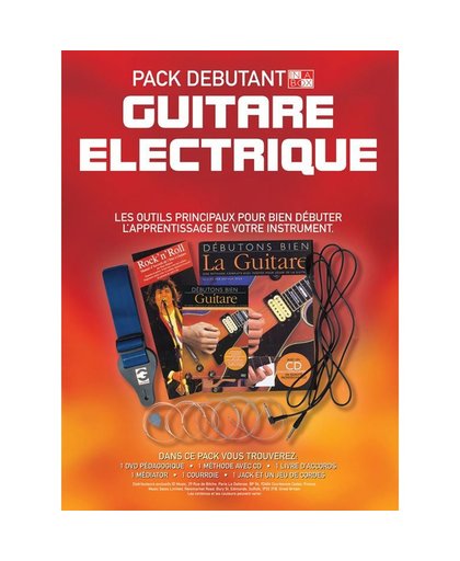 MusicSales In A Box Pack Débutant: Guitare Electrique