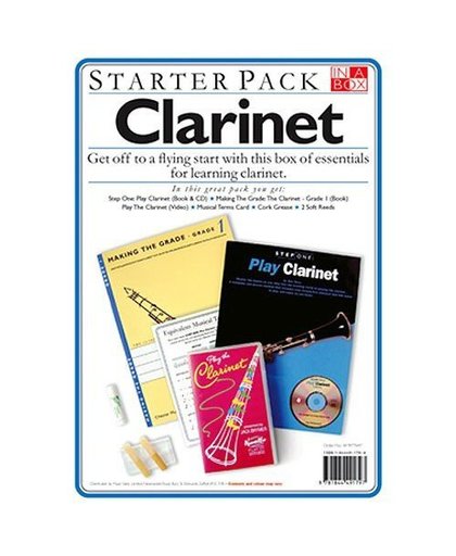 MusicSales In A Box Starter Pack: Clarinet