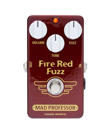 Mad Professor Fire Red Fuzz Handwired effectpedaal