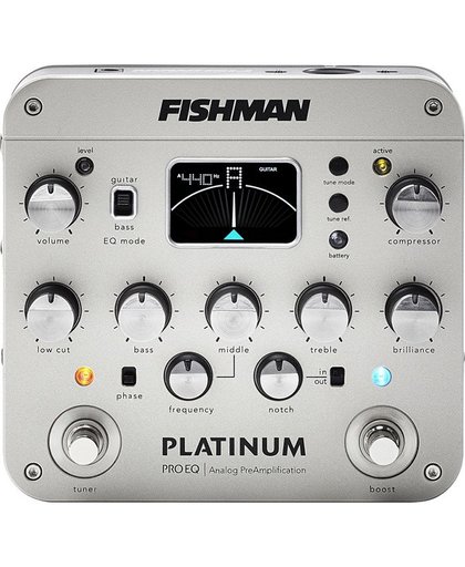 Fishman Platinum Pro EQ analoge voorversterker