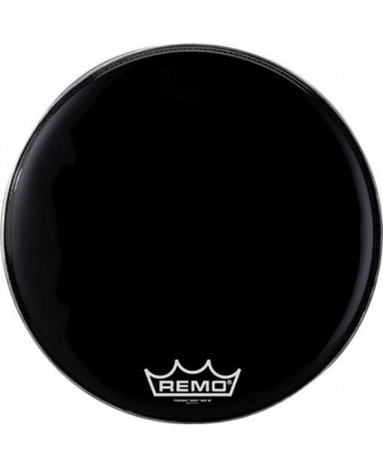 Remo PM-1426-MP 26 inch Powermax Ebony Marching bassdrumvel