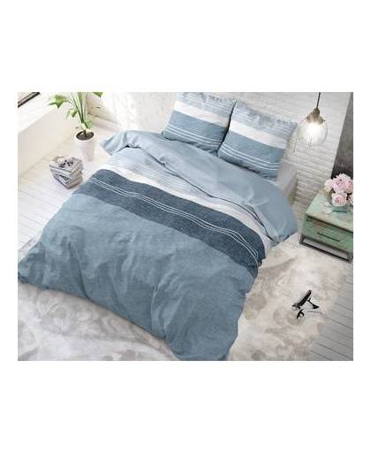 Sleeptime rolf blue - dekbedovertrek: lits jumeaux (240 cm)