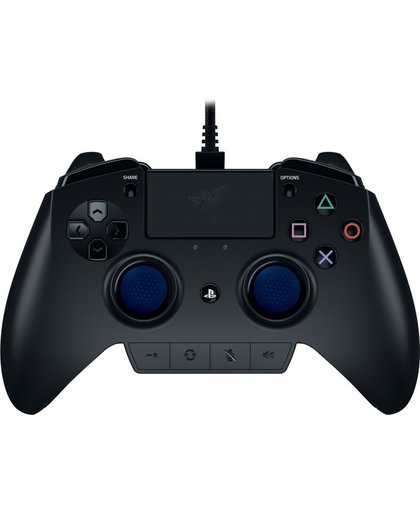 Razer Raiju Offizieller Playstation 4 Gaming Controller (PS4 Controller mit Vier programmierbaren Tasten, Quick Control Panel) Schwarz