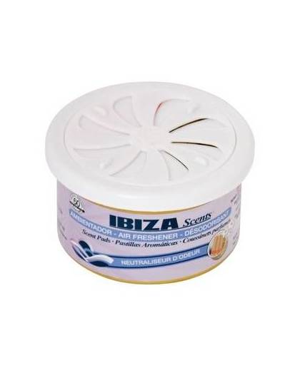 Ibiza scents luchtverfrisser blikje geur neutraal wit