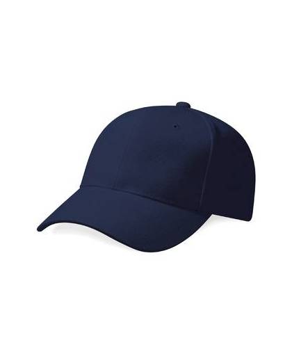 Beechfield pro-style heavy brushed cotton cap french navy
