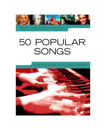 MusicSales Really Easy Piano 50 Popular Songs