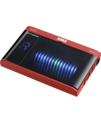 Korg GA Custom Red chromatisch stemapparaat met 3D display