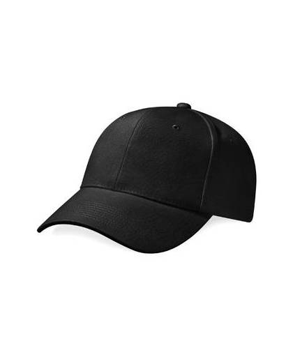 Beechfield pro-style heavy brushed cotton cap zwart