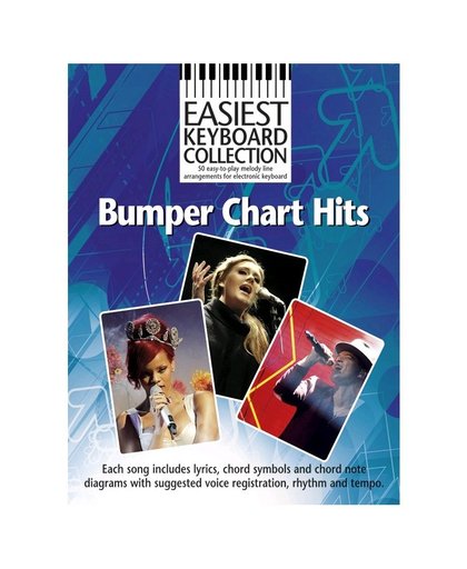 MusicSales Easiest Keyboard Collection Bumper Chart Hits