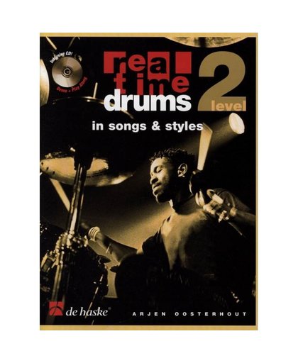 De Haske Real Time Drums in songs and styles incl cd