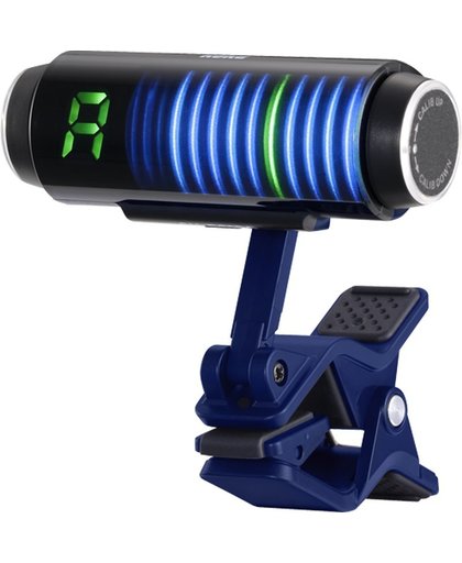 Korg Sledgehammer Custom 100 clip-on tuner blauw