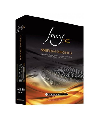 Synthogy Ivory II American Concert D software plug-in