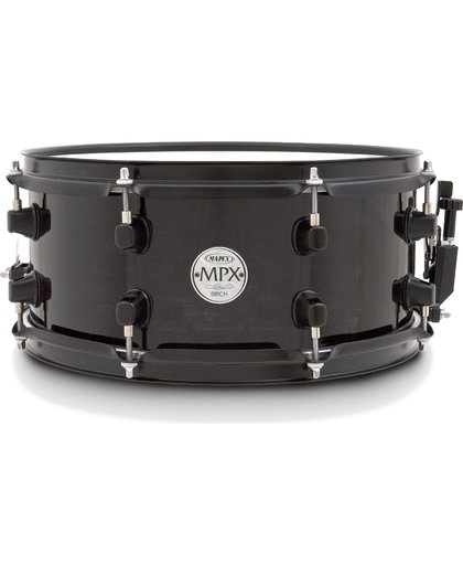Mapex MPX Birch snare drum 13x6 Transparent Midnight Black