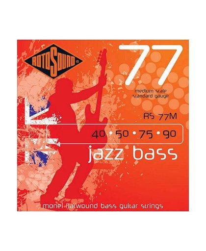 Rotosound 77M Jazz Bass 77 set basgitaarsnaren 40 - 90 medium