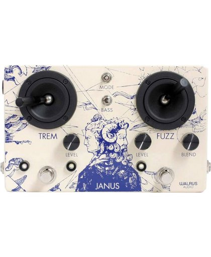 Walrus Audio Janus Fuzz / Tremolo met joystick controle