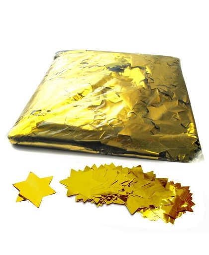 Magic FX metallic confetti kilozak stervormig goud