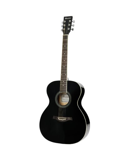Dimavery AW-303 akoestische western gitaar zwart