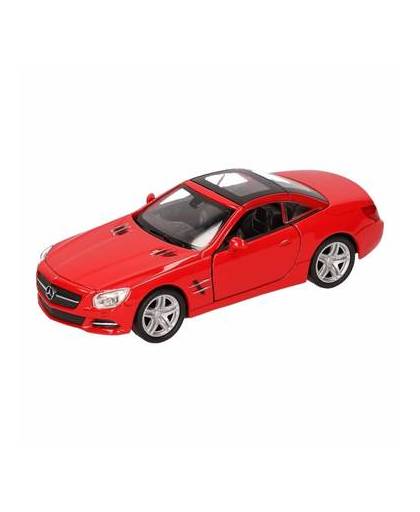 Speelgoed rode mercedes-benz sl500 12 dichte cabrio 1:36