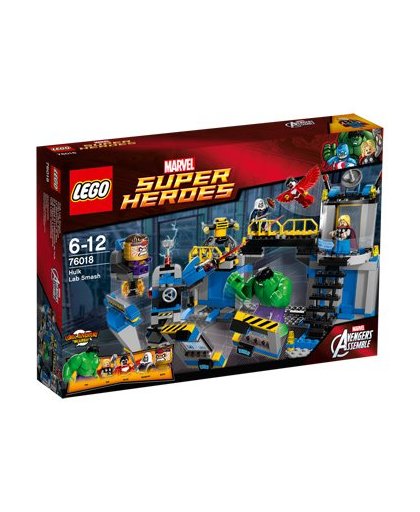 LEGO Super Heroes Hulk Hulks lab slooppartij 76018