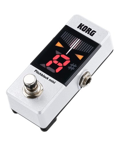 Korg PB-MINI-W Pitchblack Mini White pedal tuner