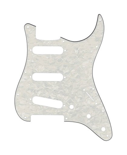 Fender slagplaat voor Stratocaster white pearl