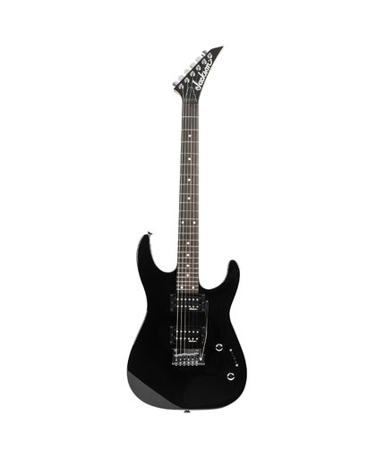 Jackson JS12 Dinky Gloss BK elektrische gitaar zwart