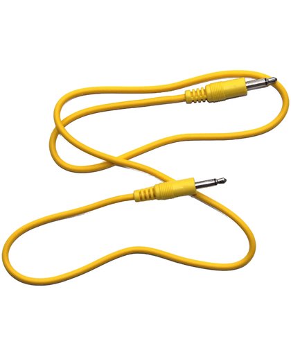 Analogue Solutions patchkabel 3.5 mm mono geel 60 cm (10x)