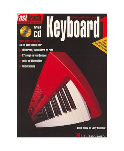 De Haske FastTrack Keyboard 1 keyboardlesboek