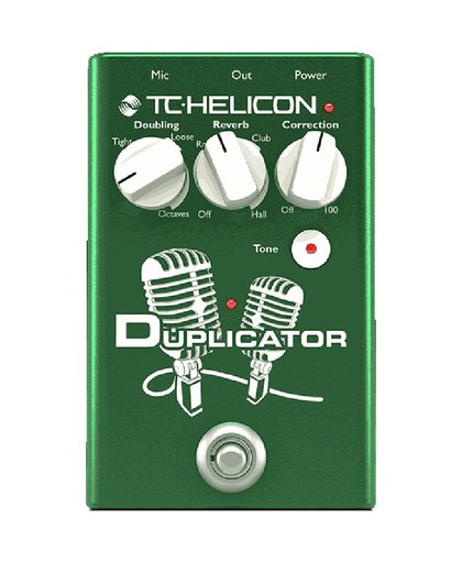 TC Helicon Duplicator zang-effectpedaal