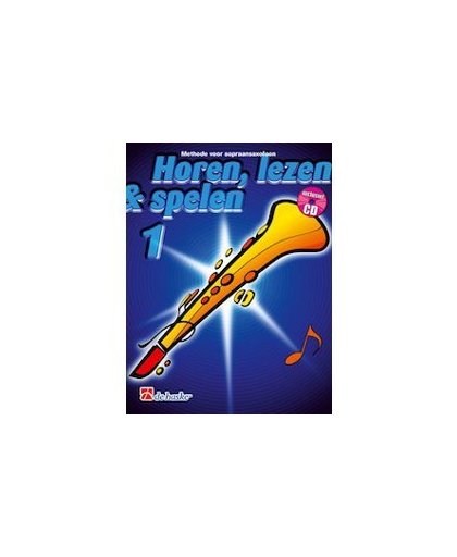 De Haske Horen, Lezen & Spelen - Sopraansaxofoon 1 lesboek