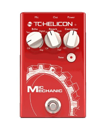 TC Helicon Mic Mechanic 2 zang-effectpedaal