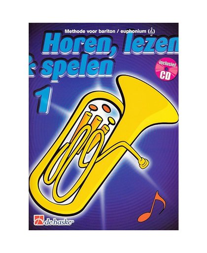 De Haske Horen, Lezen & Spelen - Bariton Euphonium 1 lesboek